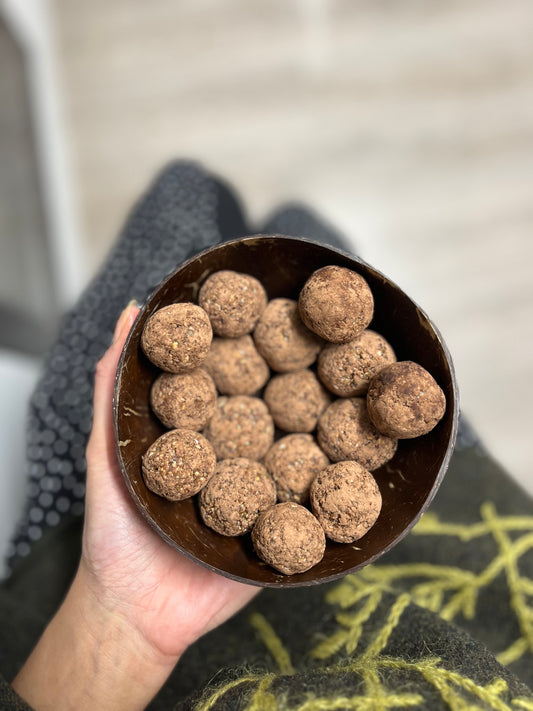 Wellness lab no bake snacks veganuary