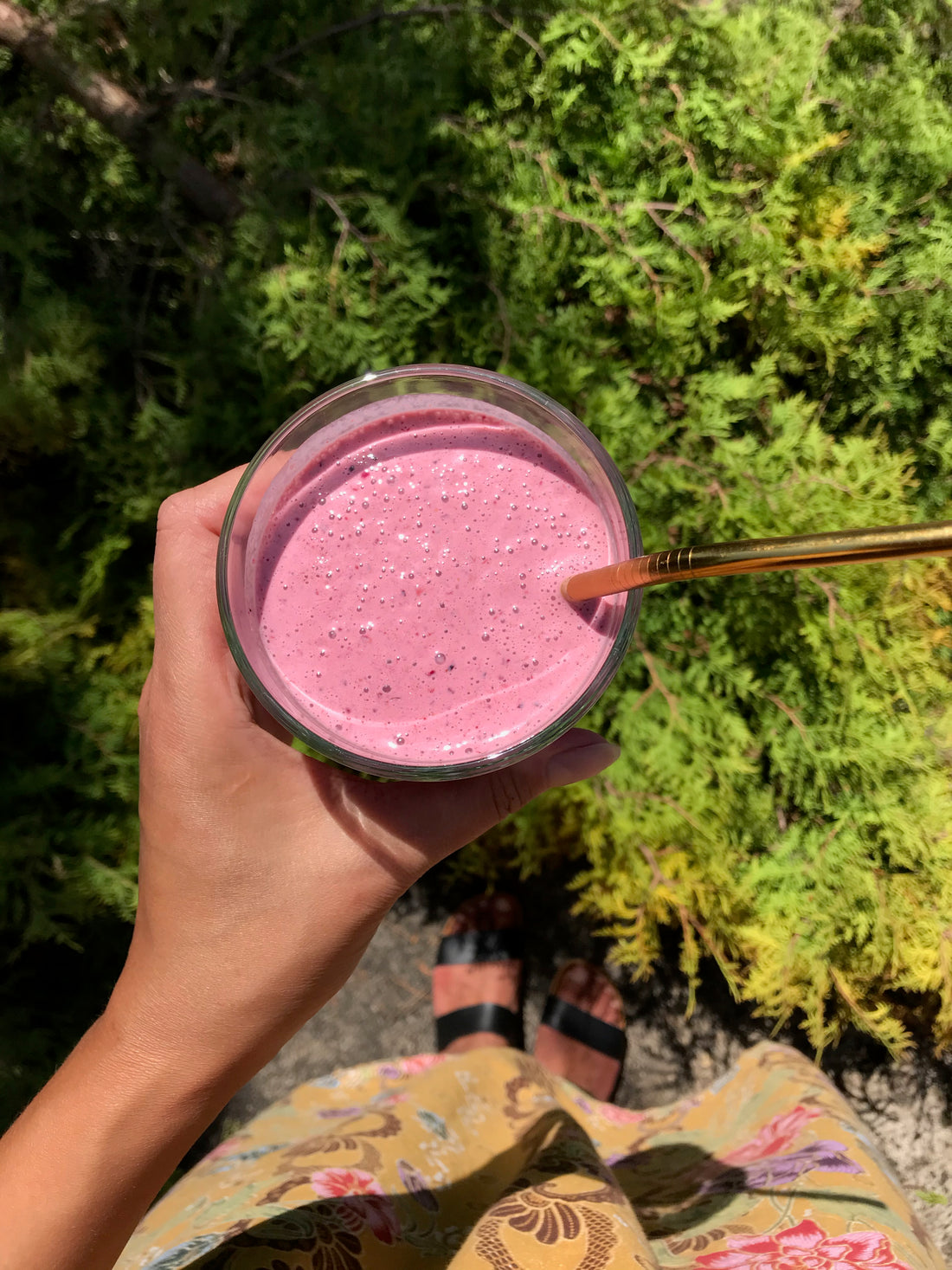 Berry Latte Smoothie