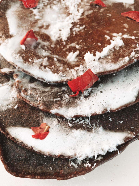 Lemon Sorbet & Chocolate Pancakes!