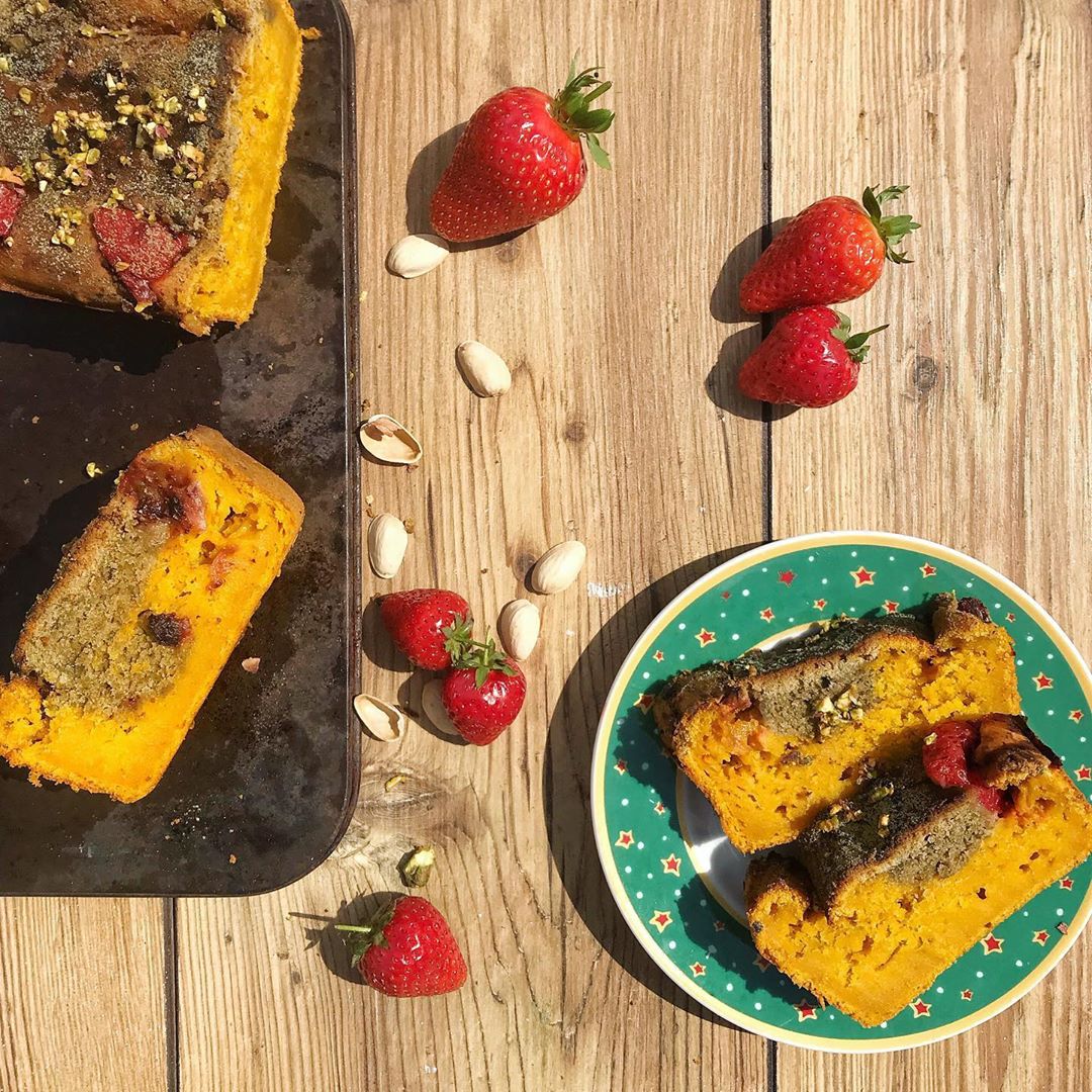 Matcha mango cake recipe wellness lab