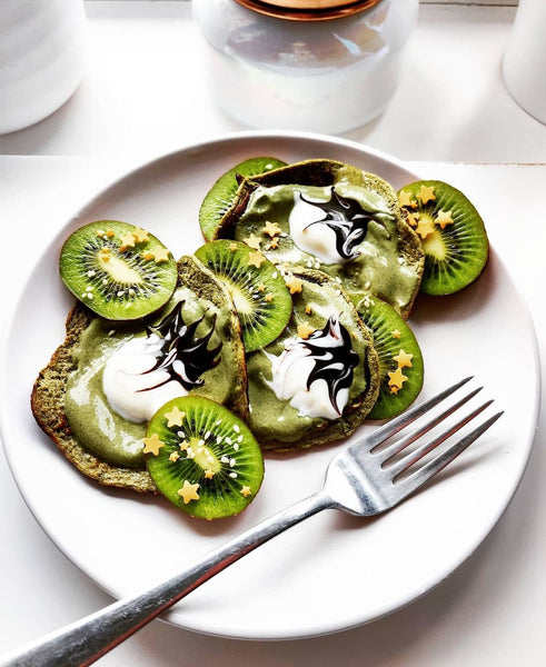 Gorgeous Matcha Pancakes - By Rebecca