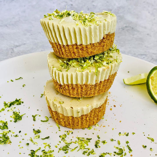 NO BAKE LIME CHEESECAKE TARTS - By Sabina