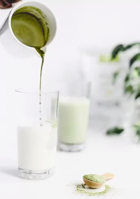 matcha latte wellness lab