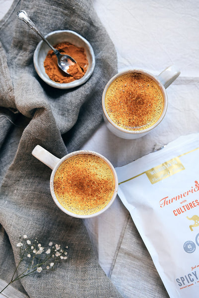 Pumpkin Turmeric Latte - By Emma