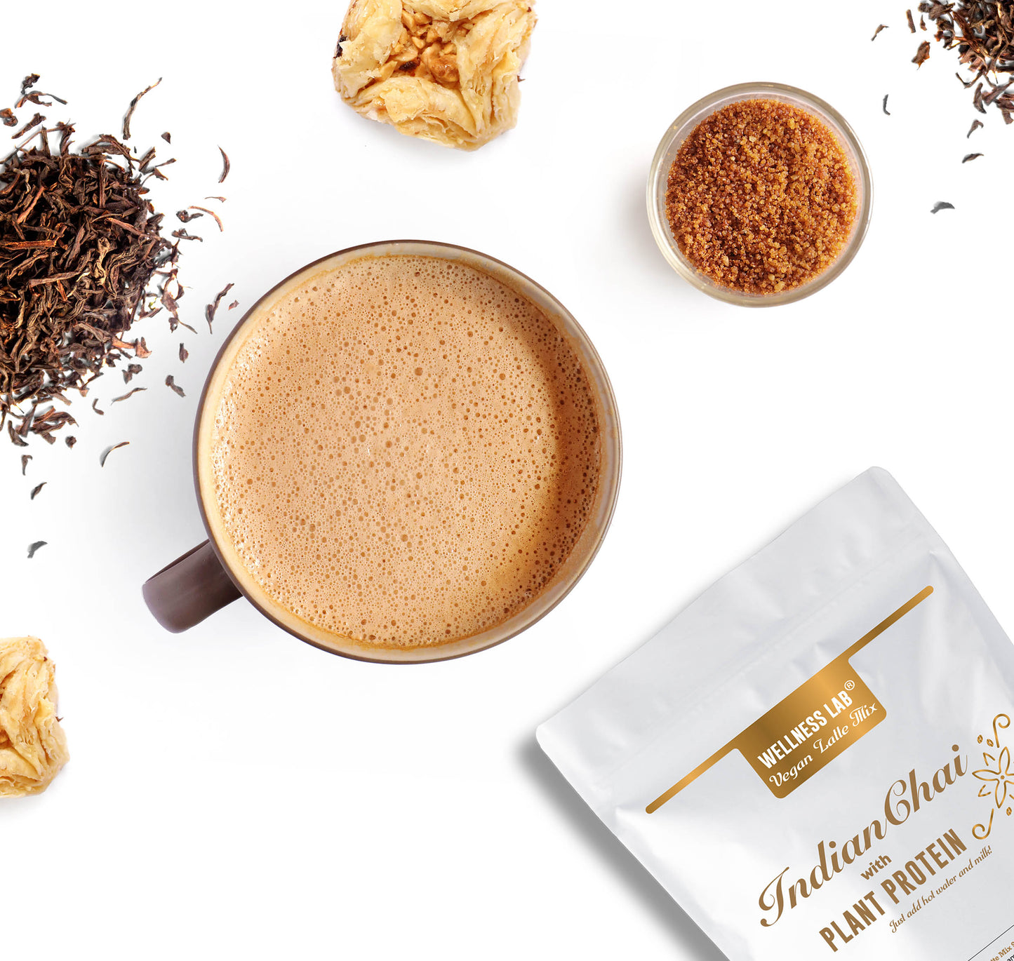 Indian Chai Latte | Spiced | Caffeine Free - Wellness Lab®