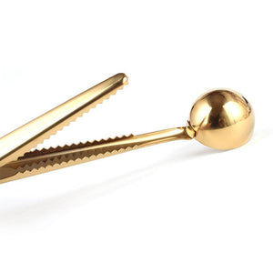 Golden Scoop with Clip | For Pouches - Wellness Lab®