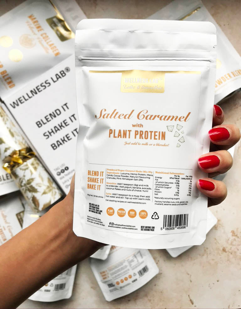 Salted Caramel Latte | Vegan - Wellness Lab®