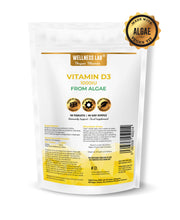 Vegan Vitamin D3 1000iu | From Algae | 90 tablets | 3 months - Wellness Lab®